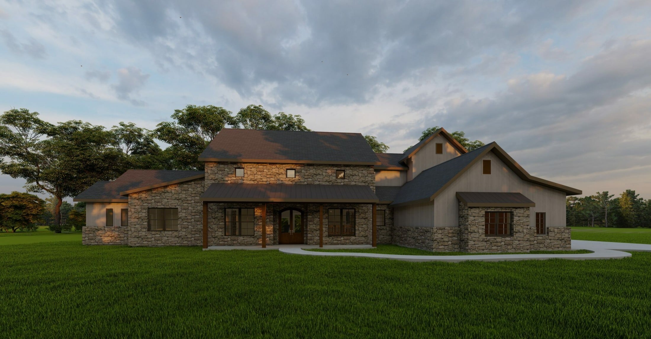 1722 Ball Circle Front Elevation scaled e1665728811979